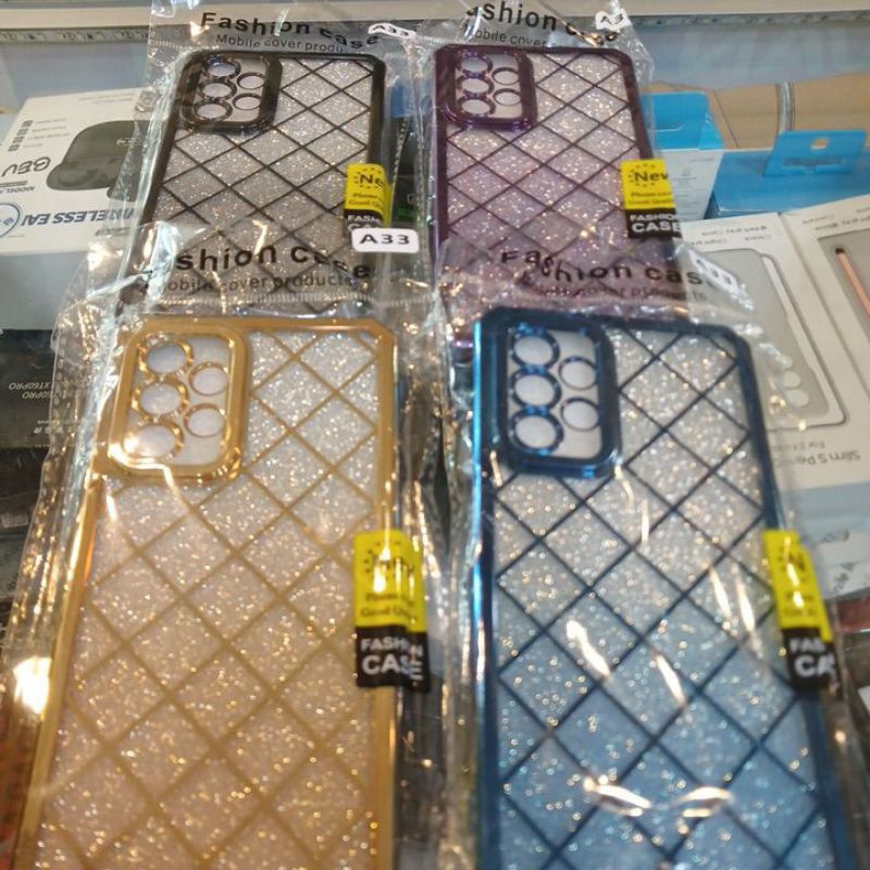 Case Motif Gliter Samsung Galaxy A33