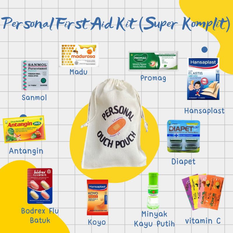 Dompet P3K | Pouch P3K | Kotak Apotek Mini
