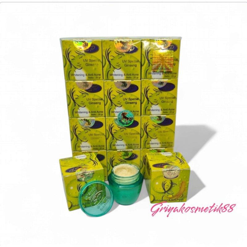 CREAM SPE GINGSENG HOLO KUDU LUSINAN