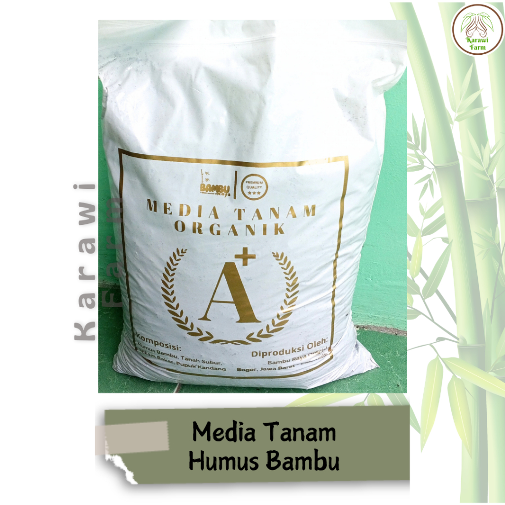 Tanah Humus Bambu 3 Kg Premium Organik