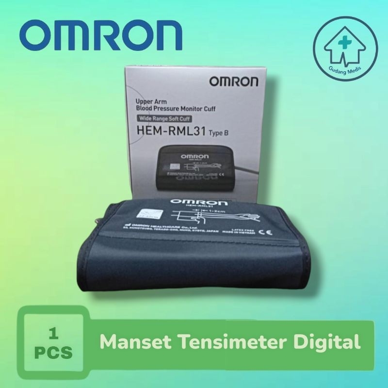 Manset Tensimeter Digital Omron Manset Tensimeter Omron Jumbo  Manset Omron L