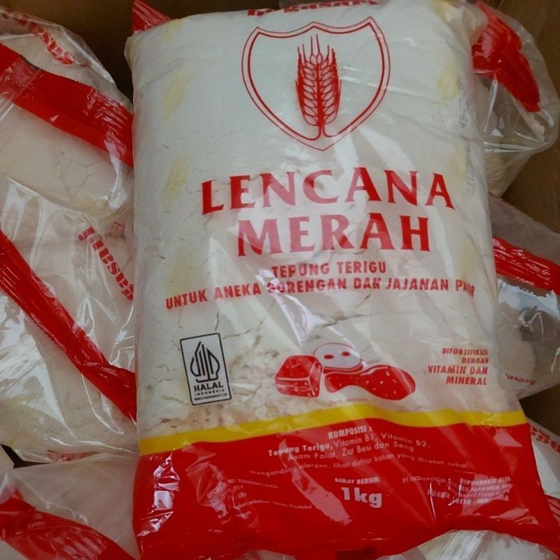 

(COD) TEPUNG TERIGU LENCANA MERAH BOGASARI 1KG