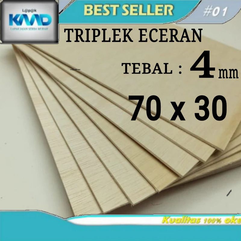 70x30cm triplek 4mm albasia eceran multiplek potongan terima custom ukuran