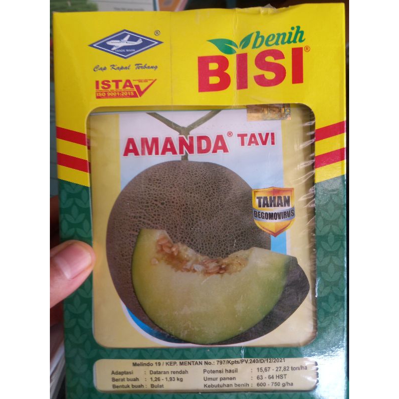 Amanda Benih Melon Asli KAPAL TERBANG