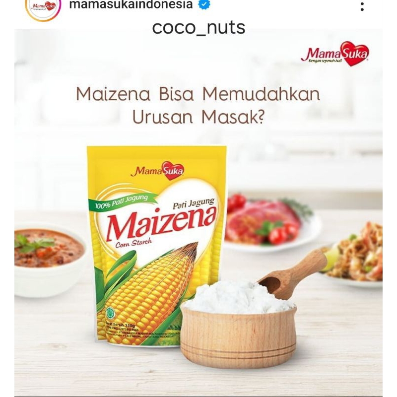 

MamaSuka Tepung Maizena 150 gr