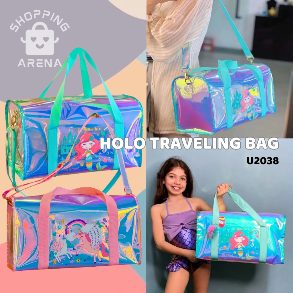 HOLO TRAVELING BAG U2038 Merk VEST Tas Travelling Ukuran Besar High Quality Kualitas Bagus Asli Tas 