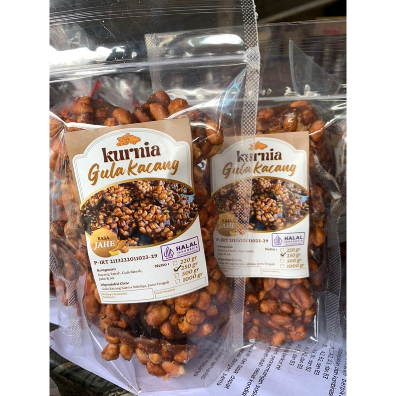 

GULA KACANG “KURNIA” SALATIGA | RASA JAHE