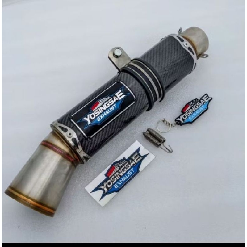 silincer knalpot yosingsae silencer knalpot karbon kevlar inlet 50m