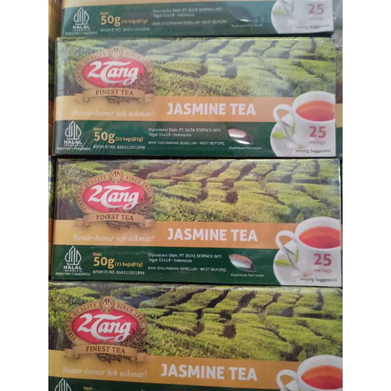 

teh celup 2tang 25pcs/teh celup 2tang Jasmine tea/teh Slawi Tegal