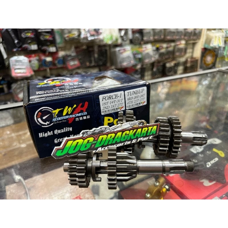 GEAR GIR RASIO F1ZR FORCE1 FIZ TWH RACING TU TUNE UP 125CC UB ROAD RACE SLEEP ENGINE 14/31