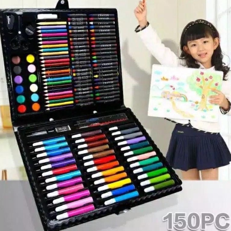 

KODE J1V Crayon Art Set Anak Isi 15 Pcs