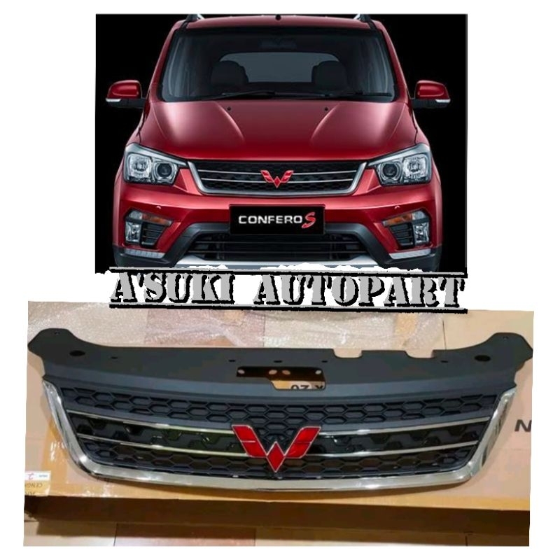 grill bemper depan wulling confero