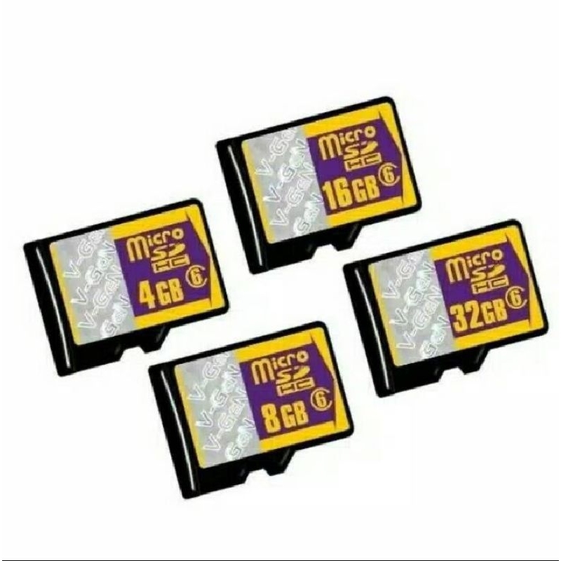 MEMORY MICRO SD CARD BEKAS VGEN 1GB 2GB 4GB 8GB 16GB 32GB PROMO MURAH NAMPOL LURR