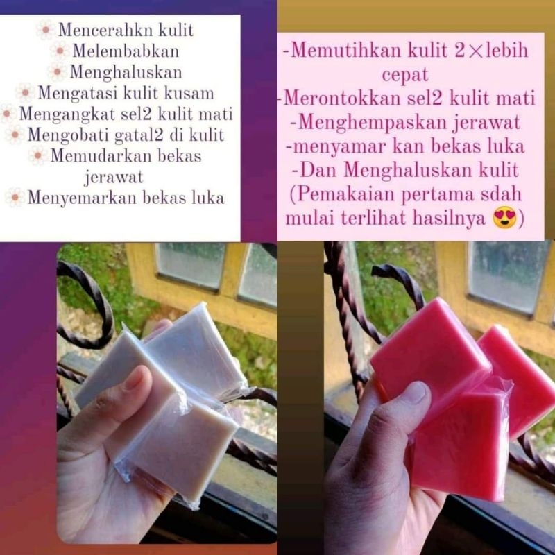 Sabun Susu Collagen pink