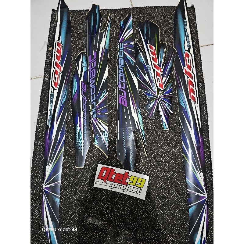 striping yamaha mio smel 2008 hitam original lost pack