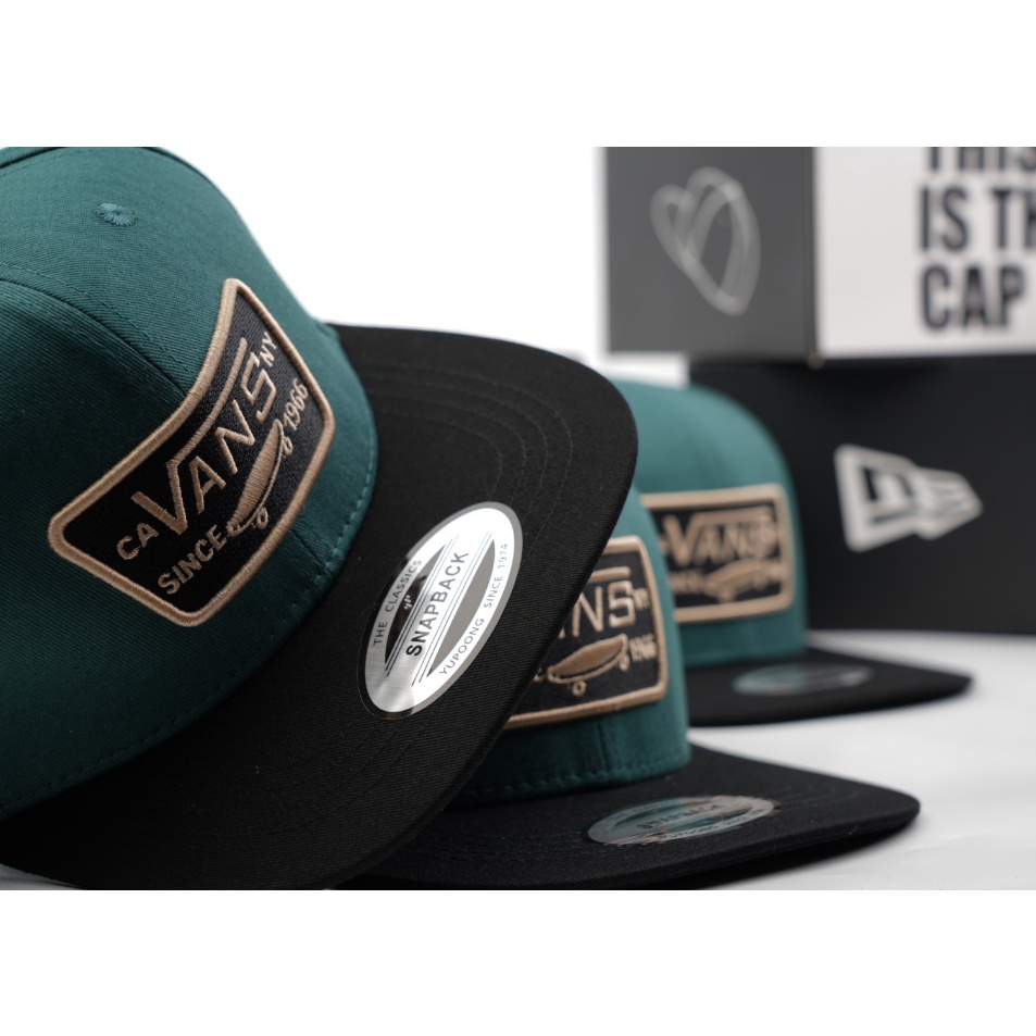 Serbu Puas  Topi Snapback Original Import VANS Cap Baseball Distro Unisex Pria Wanita Premiuml