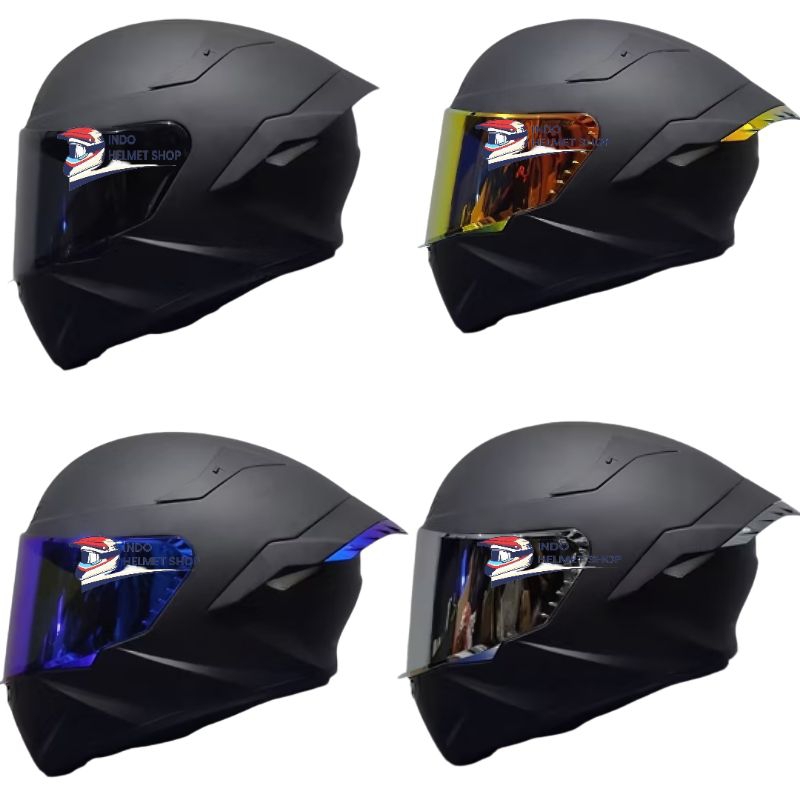 Helm Full Face Kbr TTC / PAKET GANTENG REALPICK ORIGINAL 100% • full face