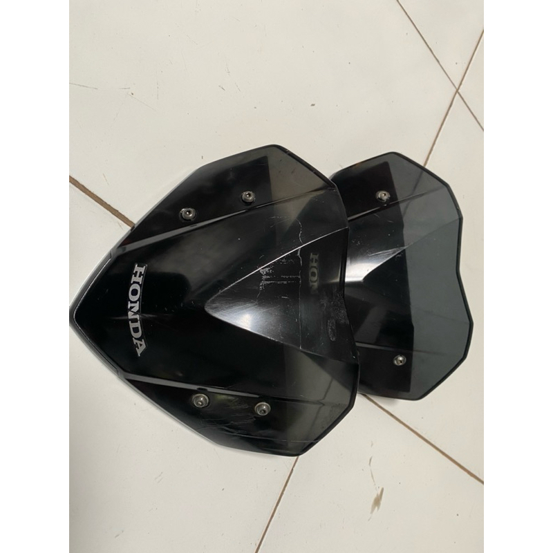 visor luar dalem original honda cb150r led 2017 - 2019