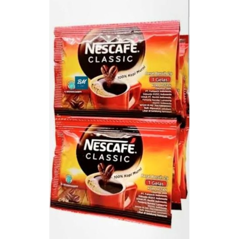 

Nescafe classic 10 x 2 gr isi 10 pcs