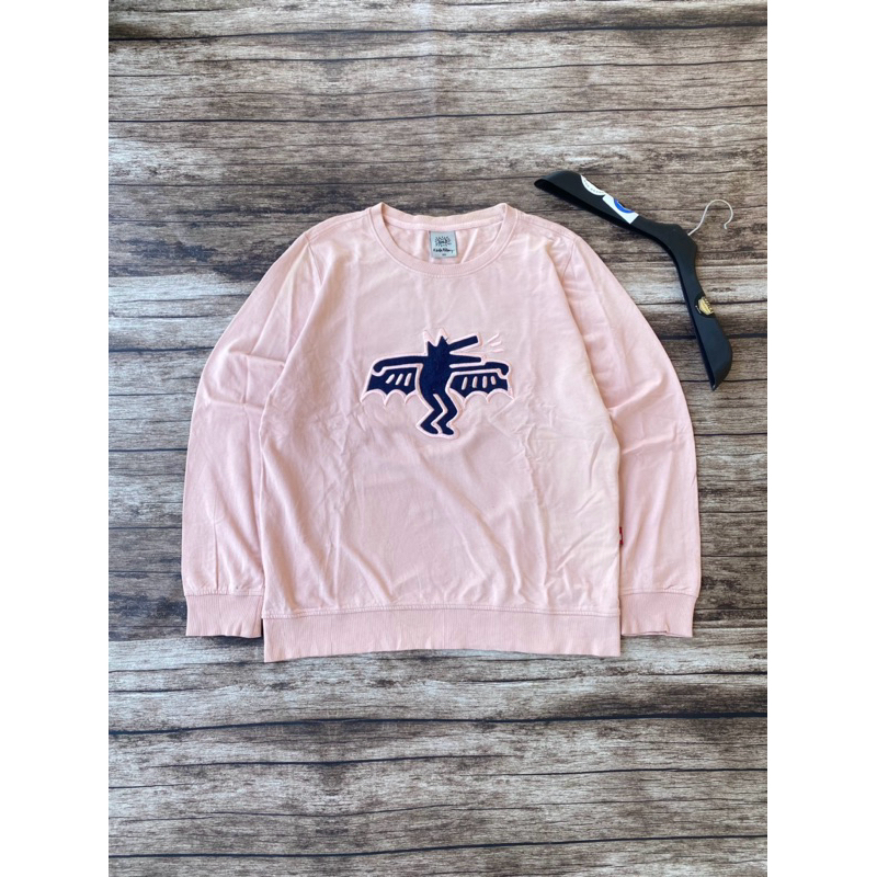 crewneck keith haring second *size L