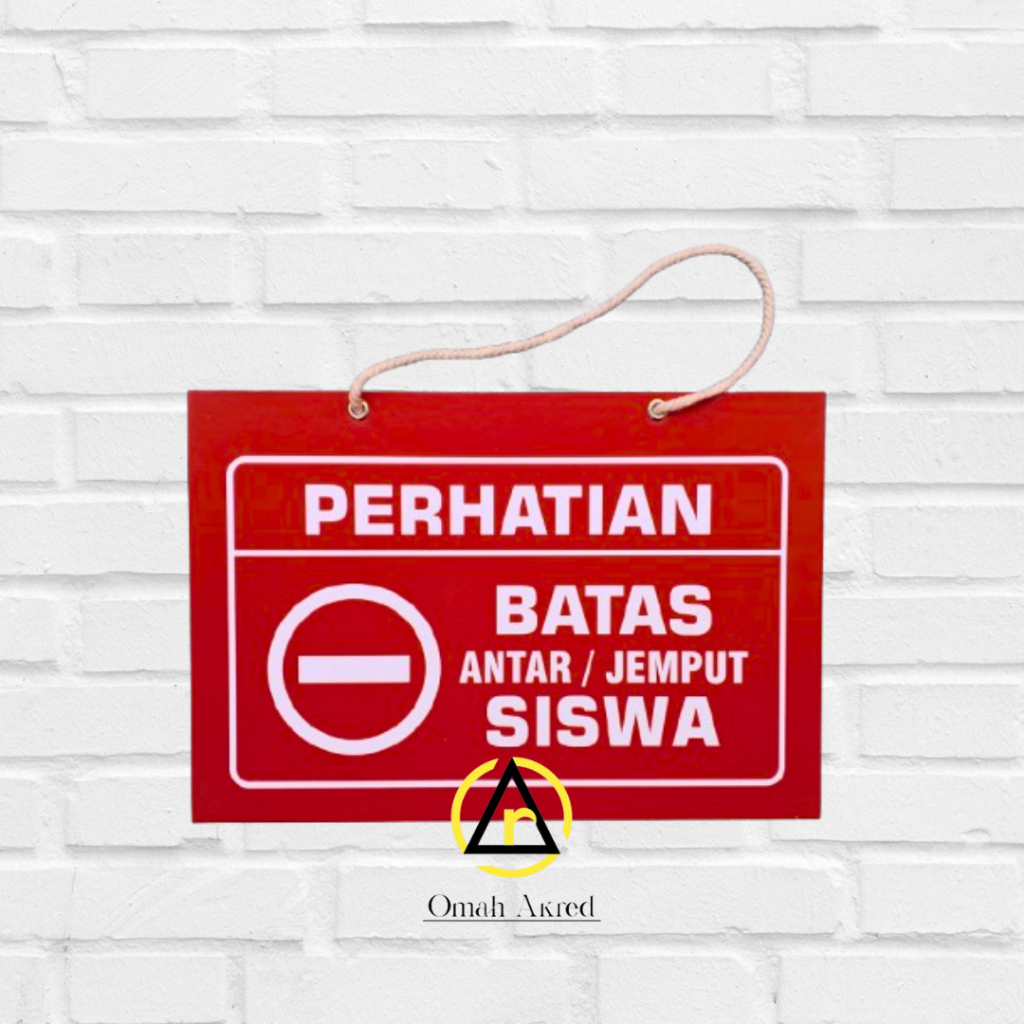 

Hard Poster Batas Antar Siswa - Hard Poster Batas Jemput - Hard Poster Sekolah
