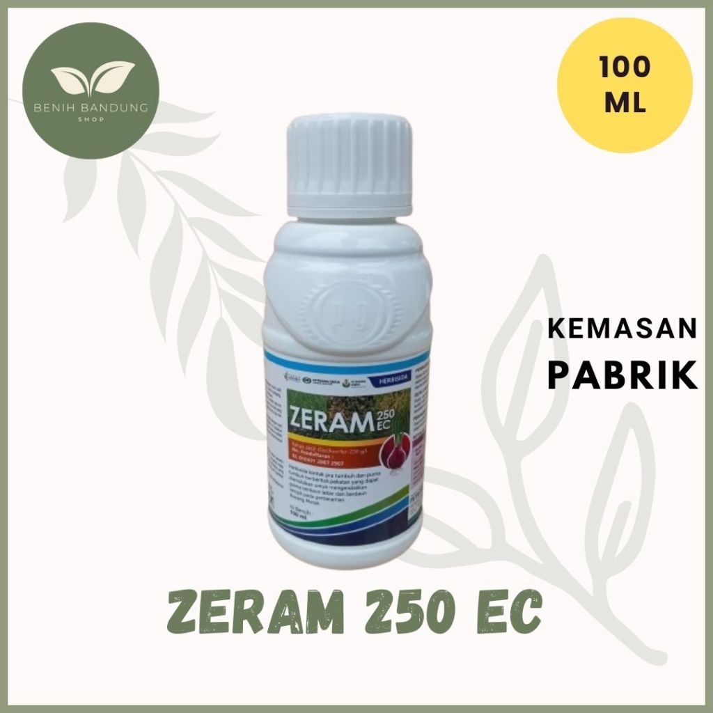 Herbisida Selektif Zeram 250 EC Tanaman Bawang Kemasan 100ml