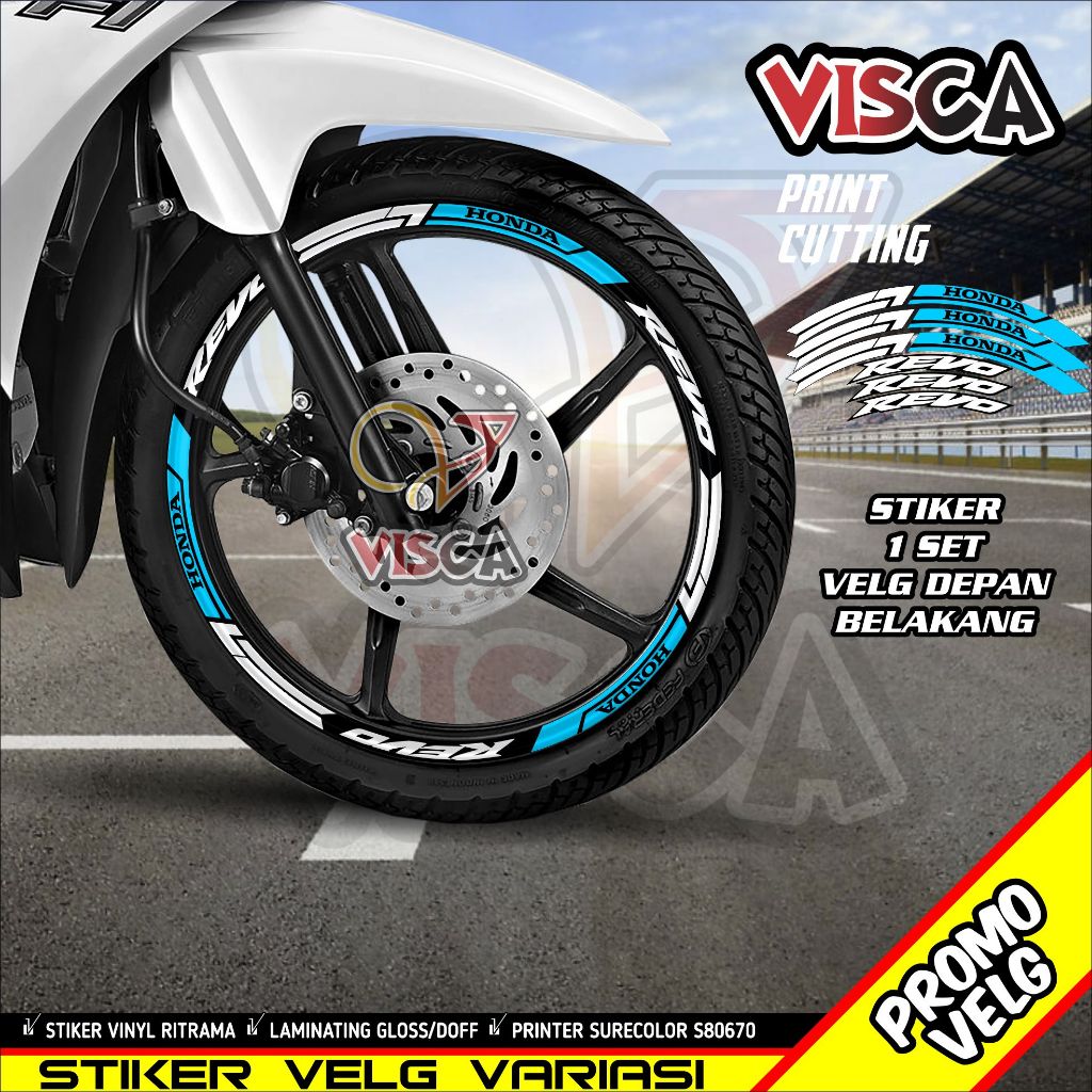 Stiker Velg Revo List Velg Motor Stiker Velg Revo A05