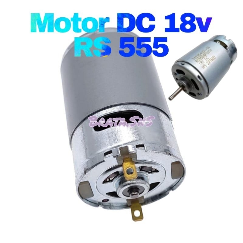 Dinamo DC RS555 18v / Motor DC RS 555