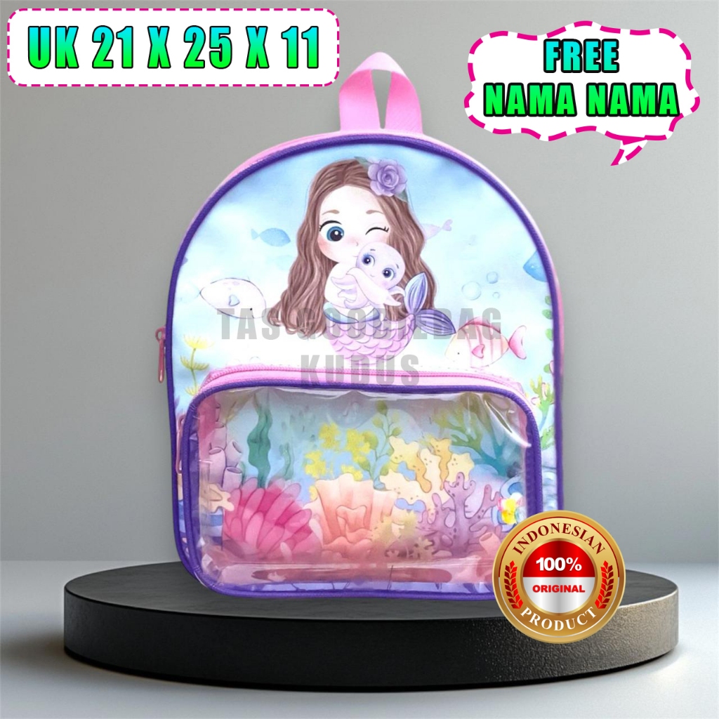 Tas ultah anak / Tas ultah / Tas ransel anak / Tas Goodie bag ulang tahun anak / Souvenir ulang tahu