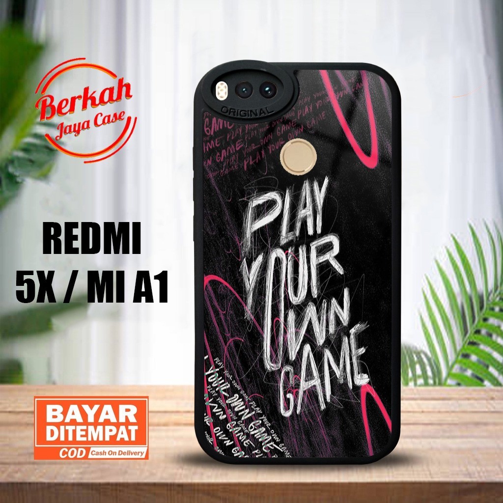 Case Redmi 5X / MI A1 Terbaru Casing MI A1 Grafity Case Terlaris Hardcase Softcase Premium Glosy