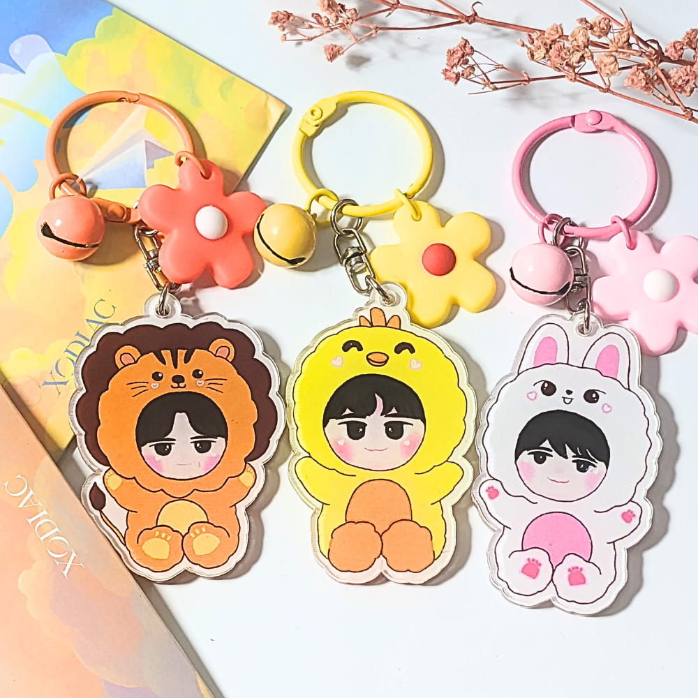 Keychain Gantungan Kunci XO-Nimal (XODIAC ANIMAL)