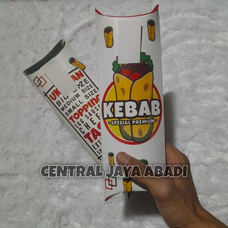 

150 LEMBAR KERTAS KEBAB TARIKAN UKURAN 24 × 9,2 HIGH QUALITY KOTAK DUS KEMASAN KEBAB PRODUK TERBARU SERI Z7