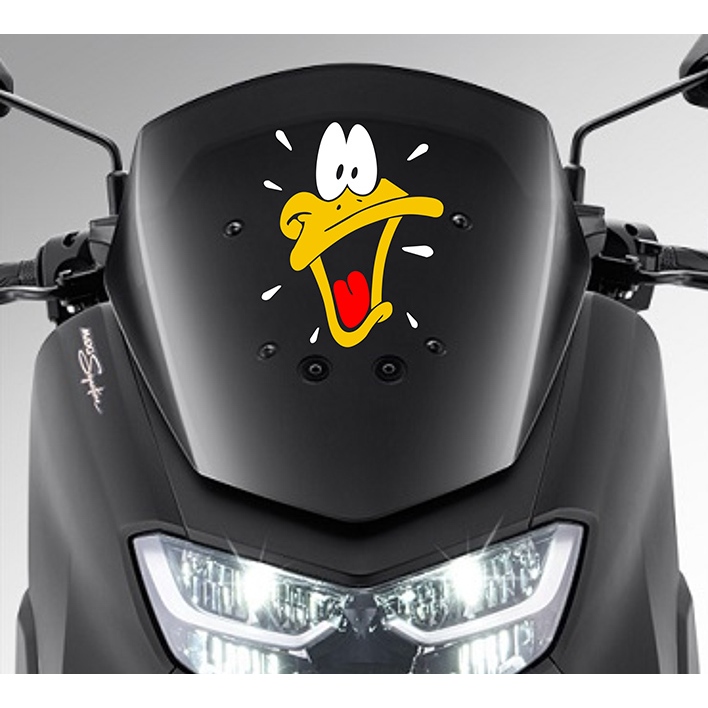 

stiker visor Yamaha nmax cutting donald duck sticker keren