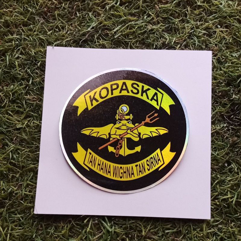 

stiker hologram glossy/stiker KOPASKA/stiker unik