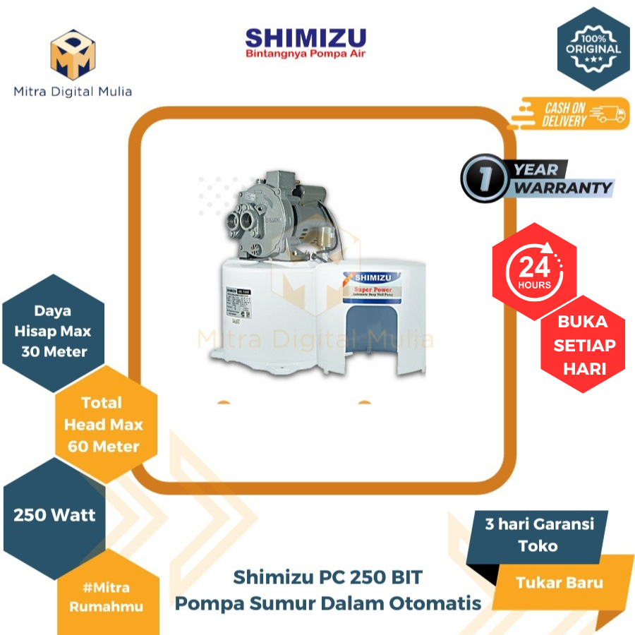 Shimizu  PC-250 BIT Pompa Jet Pump