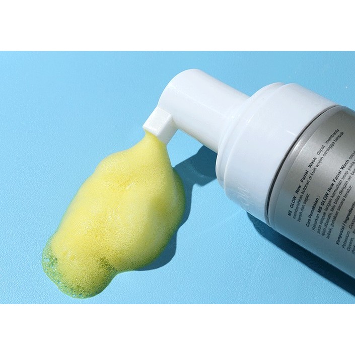 Facial Wash Ms Glow / Golden Glow Ms Glow Original Barcode