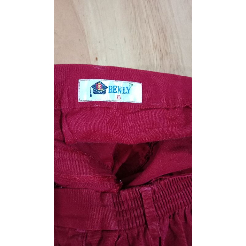celana sekolah sd merk BENLY