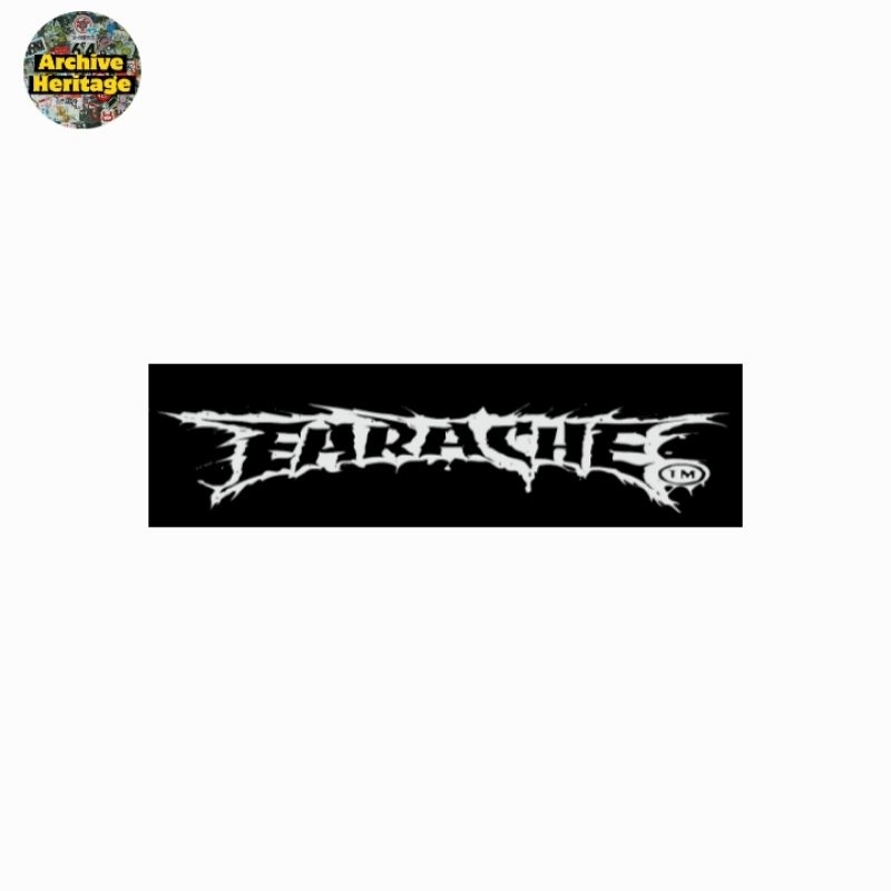 

sticker Earache Records extreme metal grindcore band musik stiker
