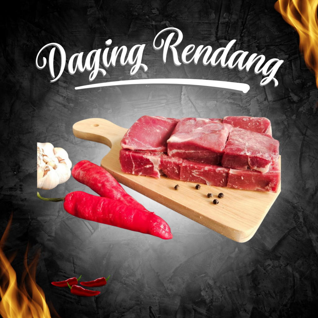 

Daging rendang sapi potong beef import