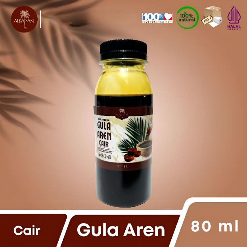 Gula Aren Cair Organik Botol 80ml