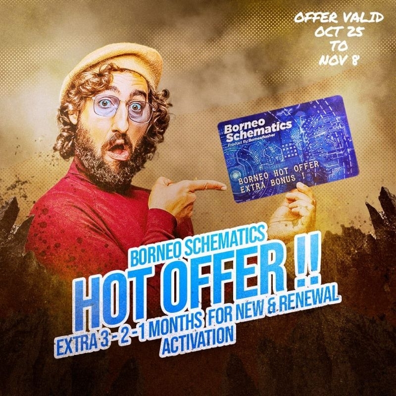 SCHEMATIC BORNEO | BORNEO SKEMA 3|6|12