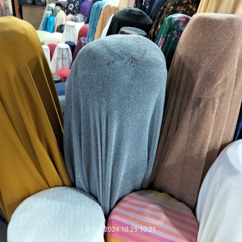 Harga/1 m | Kain Scuba Premium / Kain Scuba Meteran / Bahan Scuba Premium / Bahan Gaun