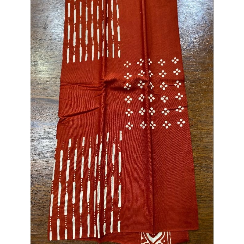 Kain Batik Garutan Bata Merah