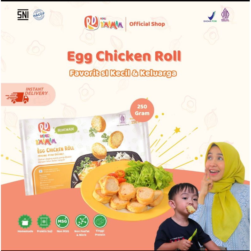 

Egg Chicken roll