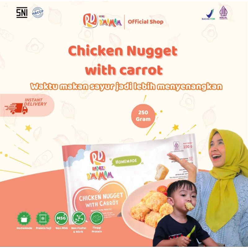 

nugget ayam wortel