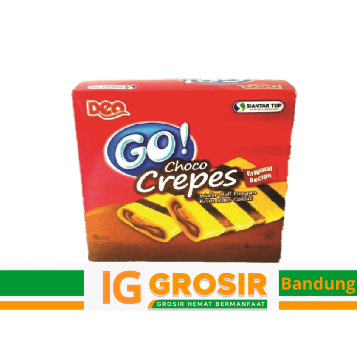 

Go Choco Crepes 1 Box isi 24 bungkus