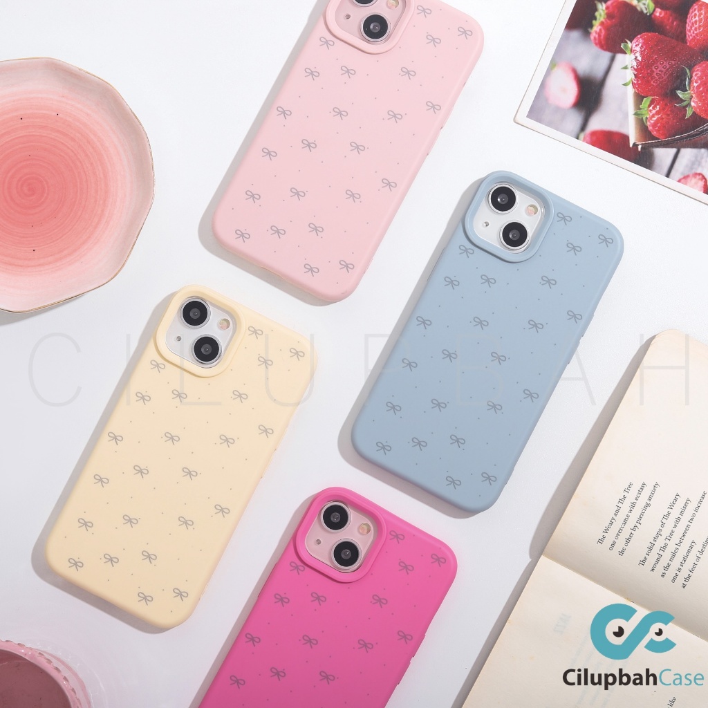 Silicone Ribbon Case for iPhone 12 13 14 15 16 17 Air Plus Pro Max
