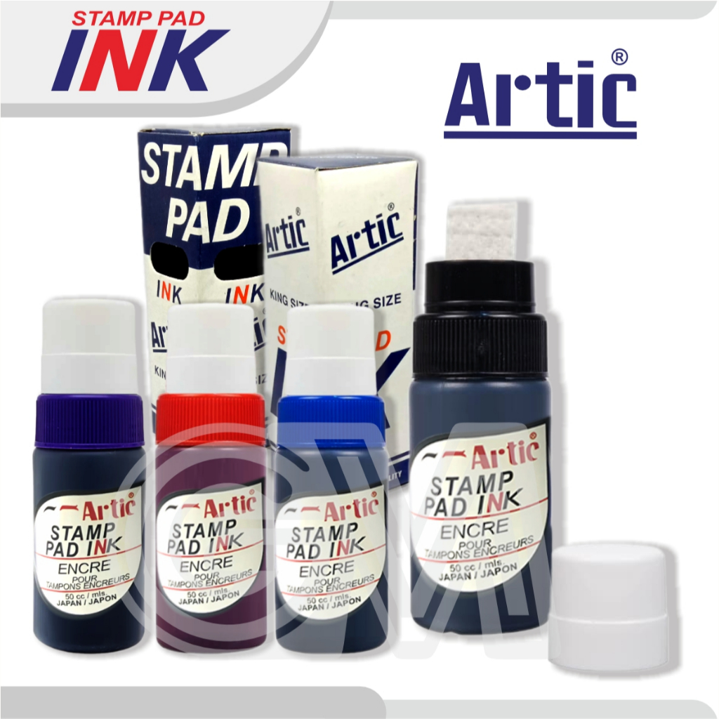

TINTA STEMPEL ARTIC 50 CC / STAMP PAD INK ARTIC KING SIZE 50 CC