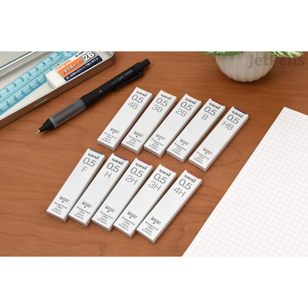 

Uni Smudge Proof Lead Mitsubishi Refill Pencil - Isi Ulang Pensil Mekanik