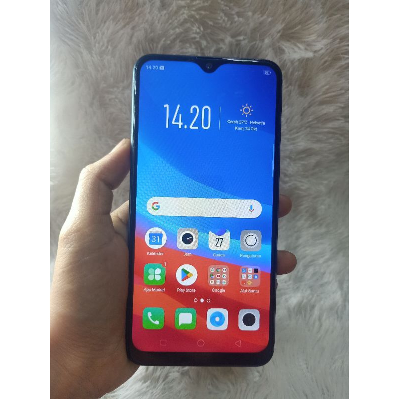 JUAL HP SECOND OPPO A7 RAM 4/64 ONLY